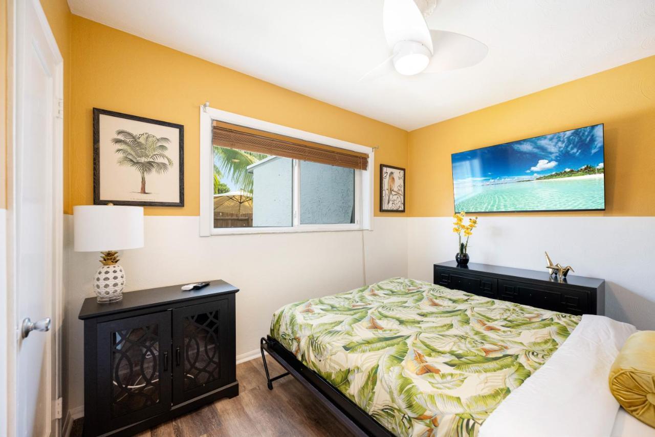 Palms Retreat! Giant Heated Pool-Hottub-Firepit-5Min2Beach-Pets-Ev Chgr Fort Lauderdale Exterior foto