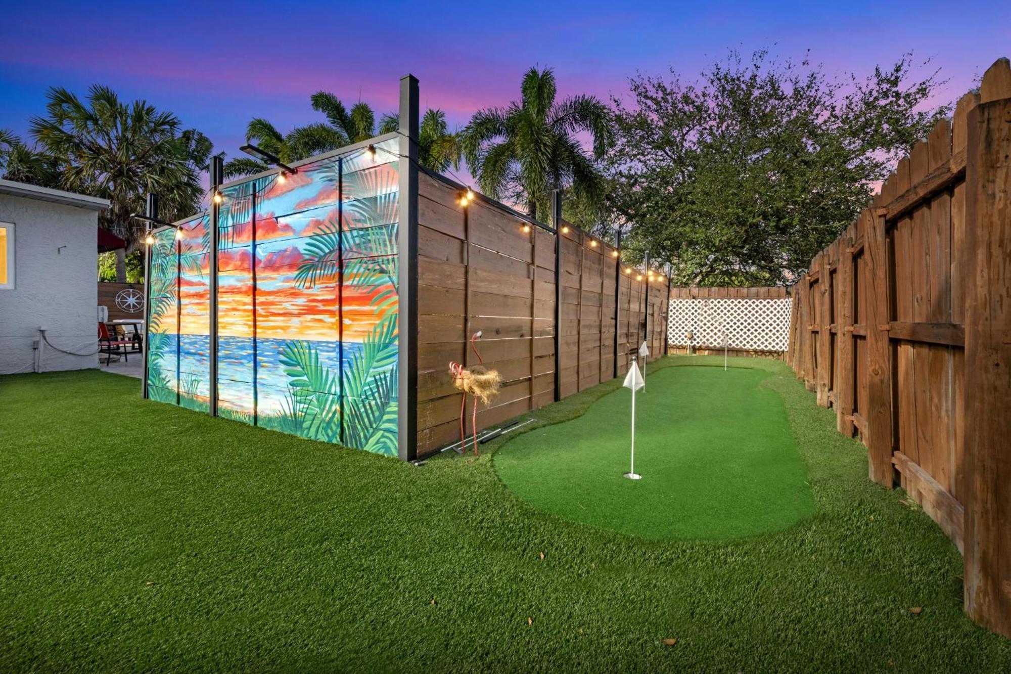 Palms Retreat! Giant Heated Pool-Hottub-Firepit-5Min2Beach-Pets-Ev Chgr Fort Lauderdale Exterior foto
